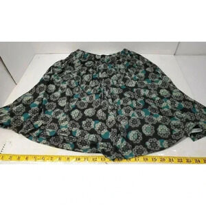 LULAROE SKATER SKIRT GREENS SIZE MEDIUM